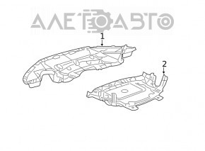Front Bumper Guard Chrysler 300 11-23