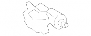 Toyota Sienna 11-20 sunroof motor