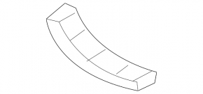 Front bumper mount right Mitsubishi Outlander 16-21 rest AVTM