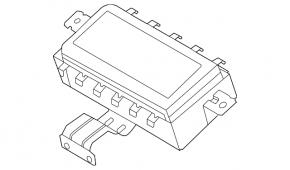 Kia EV6 22-24 passenger airbag in the dashboard