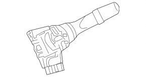 Steering column switch right Lexus RX350 RX450h 16-22