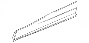 Lower front right door trim Chevrolet Equinox EV 24-26 minor scratches