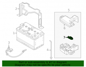 Positive battery terminal for Hyundai Elantra 21-24