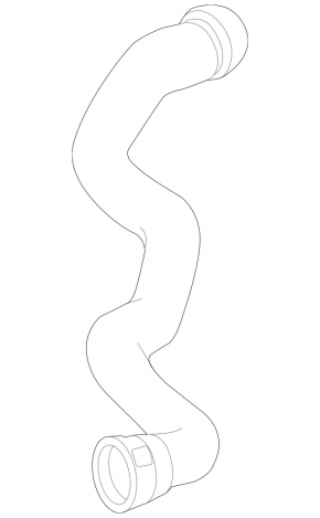 Upper cooling pipe Mercedes W166 ML 12-15 2.1d, 3.0d