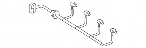 Wiring rear bumper Mercedes W167 GLE 350 450 20-23 for parking sensors and foot opening sensor
