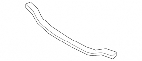 Lower radiator deflector seal Mazda 6 18-21