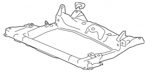 Front subframe Acura ILX 13-15 pre-restoration