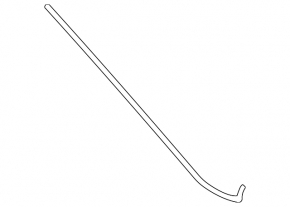 Left trunk door seal BMW i4 22-26