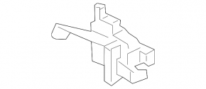 Hood Lock Lexus UX200 UX250h 19-