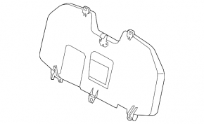 Subwoofer VW Passat b7 12-15 USA SEL