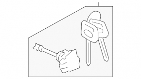 Subaru Forester 25-26 4-button key
