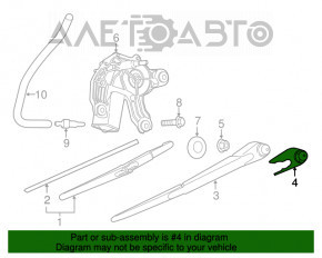 Front left door wiring BMW 7 G11 G12 16-22