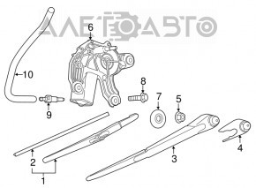Front left door wiring BMW 7 G11 G12 16-22
