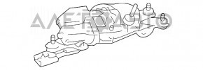 Rear wiper linkage with motor for Lexus RX350 RX450h 10-15