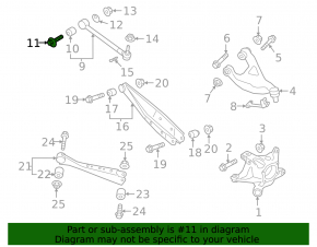Subaru Forester camber bolt 19-24 SK