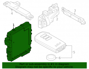 BODY COMPUTER CONTROL MODULE BCM Kia Niro 23- HEV, PHEV