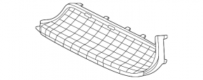 Radiator grill lower right Mercedes W167 GLE 350 450 20-23 under the camera, AMG pkg