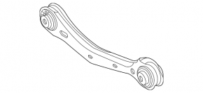 Upper rear control arm left Ford Mustang Mach-E 21-23