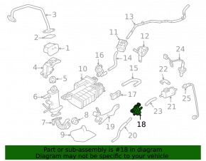 Mitsubishi Outlander 22-25 2.5L Vacuum Solenoid Valve