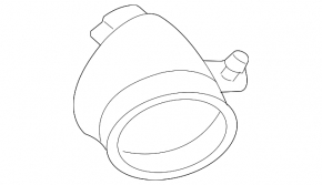 Air intake left BMW 1 E82 08-13 128i, 3.0L without turbo, with twin power