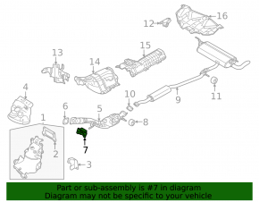 Mitsubishi Outlander 22-25 2.5 Intake Pipe Bracket