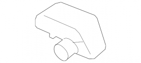 Air resonator Honda CRV 17-22 1.5T