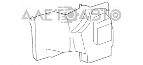 Left wheel arch trim for Mercedes W221