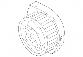 Transmission cushion BMW 3 F30 12-18 2.0L diesel, awd, 328d xDrive, 2017-20, with xdrive, 430i xDrive, 430ix, 3 series gt, 4 series, 330i xDrive, Sedan/wagon, 2017-19, with awd
