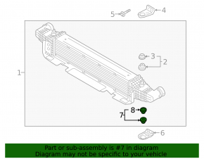 Radiator support lower left Hyundai Sonata 15-19