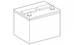 Battery 12v LEXUS RX 350/450h 10-15 75Ah 630A Asia +-Direct EXIDE