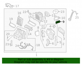 Climate Control Unit Module Volvo XC60 22-25