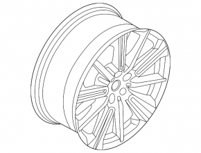 Wheel R20x9J BMW X5 G05 19-23 style 748 light curb