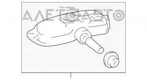 Lexus RX350 RX450h 16-19 Wheel Pressure Sensor