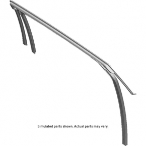Rear right glass seal Chevrolet Bolt EUV 22-23