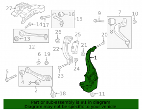 Front right axle shaft for Audi A8 10-13