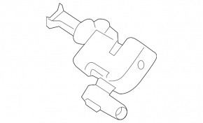 BMW i3 14-20 hood lock motor actuator