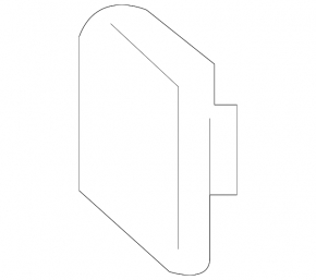 Front plug for hook Toyota Camry v40 10-11
