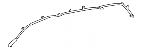 Right side curtain airbag for Toyota Sienna 11-16