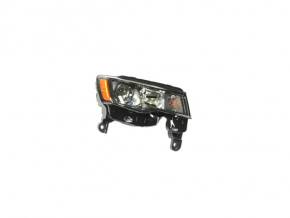 Headlight front right bare Jeep Grand Cherokee WK2 16-21 halogen, dark