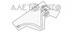 Fuel filler neck Toyota Highlander 20- 2.4t, 3.5