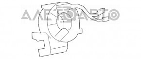 Toyota Highlander 14-19 steering wheel cable without steering angle sensor