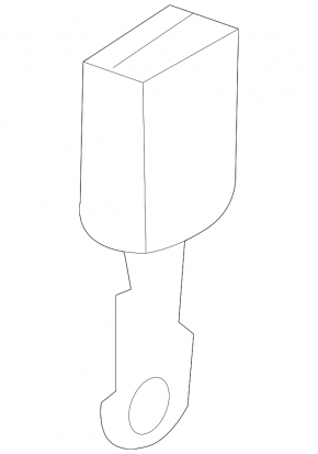 Front left belt tensioner for Infiniti FX35 FX45 03-08