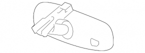 Interior mirror Buick Encore 13-19 with control