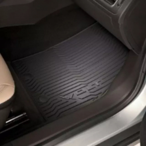 Carpet interior rear left Chevrolet Volt 11-15 rubber black