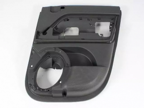 Jeep Patriot 11-17 black rear right door panel