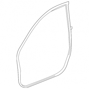 Door seal front right Cadillac ATS 13-