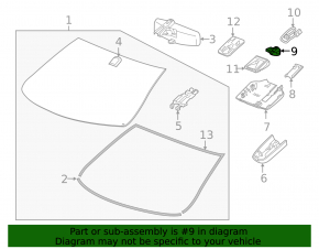 Rain sensor Chevrolet Cruze 16-