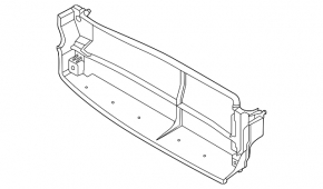 Lower radiator deflector for Kia Sportage 23-26 HEV