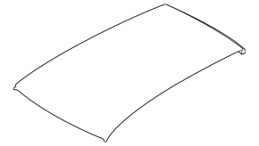 Metal roof for Audi E-Tron 19-23 with panoramic windows, Quattro, on the body