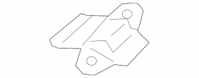 Right tailgate bumper for Audi Q8 19-26